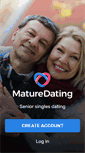 Mobile Screenshot of maturedating.com